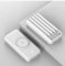 Stock Lider-Power Bank con Inalámbrica 12000 Mah, Bateria Externa con Cables Integrados, USB C Cargador Portatil con 3 Salidas, Compatible con iPhone, Samsung, Huawei, Smartphones, Tableta (Blanco)