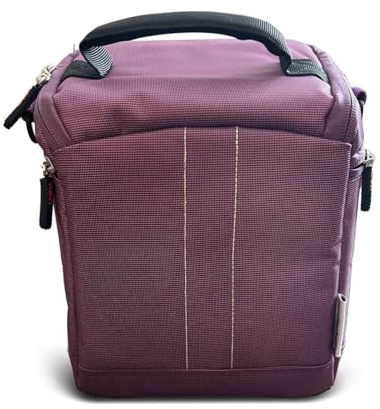 Navitech Lila DSLR SLR Kamera Tasche Kompatibel mit dem Sony Alpha 7 E-Mount Full-Frame digital Camera