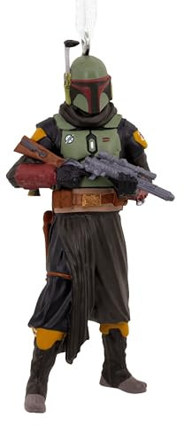 Hallmark Boba Fett Hanging Christmas Ornament, Star Wars, Resin Tree Decoration
