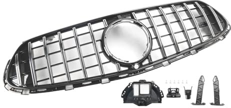 Artudatech Frontstoßstange Kühlergrill Front Bumper Upper Grill Grille Fit for Mercedes GLC X254 C254 with AMG-Line 2022+