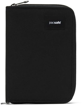 Pacsafe RFIDsafe Compact Travel Organizer Jet Black