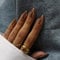 Chrome Bronze False Nails Almond, SXVME Metallic Brown Press On Nails Medium, Glitter Shine Fake Nails Medium Stiletto, Cute Mirror Effect Acrylic Stick on Nails for Women Daily & Party Wear 24 Pcs