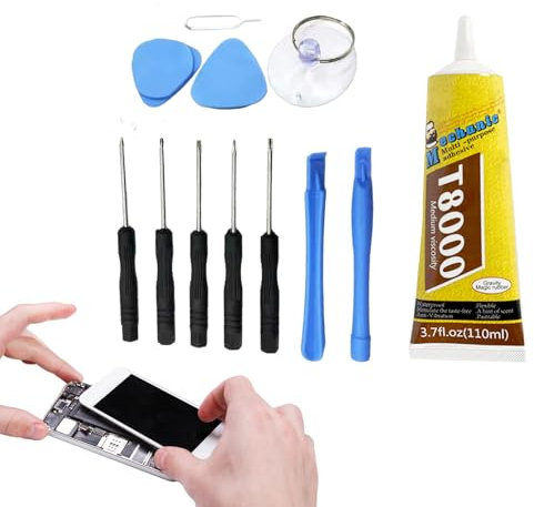 Colla per Cellulari,Colla Schermo Cellulare,Phone Glue,Precision Glue,Mucilage Smartphone per Touch Screen,per Telefoni Computer