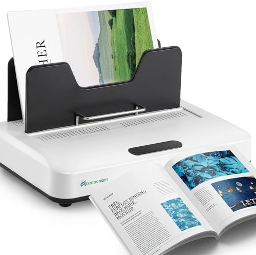 Mxmoonant max.500 Sheets Thermal Binding Machine for A5/A4, No Preheating