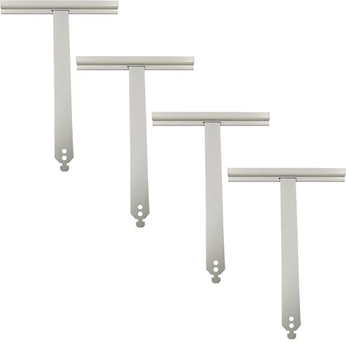 Ousuwo 4pcs Roller Shutter Suspension Springs – 150MM x 190MM Durable Aluminium Alloy Replacement Hooks with Dovetail Design for Secure & Reliable Roller Shutter Window Sunshade Accessories
