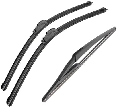 Wiper Limpiaparabrisas Escobillas Limpiaparabrisas Delanteras Y Traseras Para Nissan Para Qashqai J11 2013-2015 2016 2017 2018 2019 2020 26+17+12