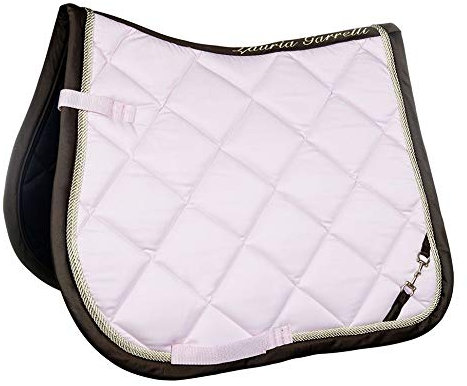 HKM Golden Gate Bit Tapis Rose Dressage