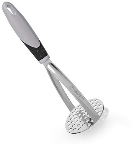 Potato Mashers, Joyoldelf Potato Masher Stainless Steel, Masher with Non-Slip Handle, Fruit & Vegetable Baby Food Masher