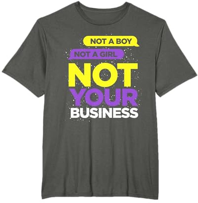 Genderfluid Gendermainstreaming LGBT Nicht Binär T-Shirt