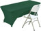 Spandex Tischdecke Ausgestattete Polyester Tischdecke Stretch Tischdecke Tischdecke Offene Rückseite – 4FT/120CM, Smaragdgrün