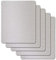 JINGERL 4pcs/lot 15x12cm Mica Plates Sheets for Panasonic LG Galanz Midea etc.. Microwave Microwave Oven Repairing Part