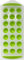 HOMESHOPA Ice Cube Trays, Easy-Release Pop Out Flexible Silicone Molds, 21 Round Slots, Reusable BPA Free Stackable, Easy to Clean, Save Freezer Space Ice Cubes for Whisky Cocktails Beer Drinks, Green