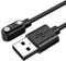 Ancable Magnetic Smart Watch Charger 2 pin, 2 Pin Smartwatch Charger Cable Compatible with LETSCOM YAMAY SW023 Willful SW021 SW025 Letsfit ID206 ID205L ID205U ID205S ID216