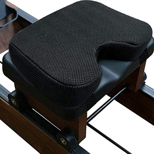 Dous Rudergerät Sitz Memory Foam Kissen, Universell Komfortables Sitzkissen Für Indoor Rowing Rudergerät, Mit Abwaschbarem Bezug, rutschfest Schweissfest Langlebig, 32x22x7cm