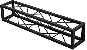 DECOTRUSS Quad ST-1500 Traverse Black Decorative Square Crossbar