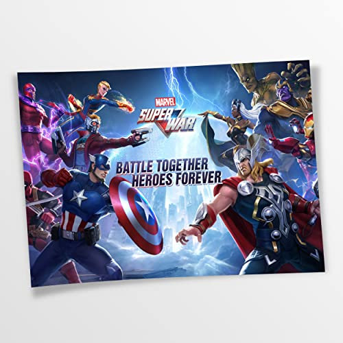 Poster Marvel Superhelden, Action-Film, Klein bis XXL, Inneneinrichtung - Wohnzimmer - Wohnung, Dekoration