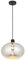 National Lighting Industrial Pendant Light Hanging Lamp with Glass Lampshade LED Pendant Light Fitting Dimmable Kitchen Island Lights Dome Ceiling Light 10W E27 - Chrome
