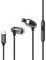 AZLA AIM C Daily USB-C Wired Earbuds with Mic (Gun Metal) – Crystal-Clear Sound, Comfortable Fit DAC – USB-C Earphones for Apple iPhone 15, iPhone 16, Corded Earbuds