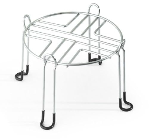 British Berkefeld Gravity System Stand | Stainless Steel Water Filter Stand for 8.5L Gravity Systems | Anti-Slip Rubber Feet | Support Stand | 25Lx25Wx18H