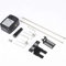 Asador para barbacoa, pinchos motorizados, asador eléctrico de gas para el disfrute perfecto de la barbacoa con 2 agujas de carne y motor, pincho giratorio ideal para familias, picnics, camping