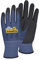WORKPOWER– Arbeitshandschuhe Action Grip für Herren – rutschfeste Handschuhe mit Nitrilbeschichtung – verfügbar in den Größen 7 (Blau/Anthrazit)
