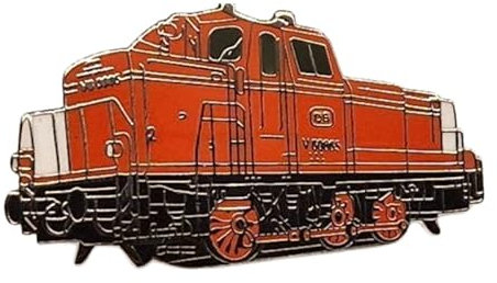 Diesellok BR V60, v60, rangierlok, rangierlok, Pin, Anstecker, Anstecknadel, Lokomotive, Eisenbahn, Zug, Train, Railway, pin, pins, anstecker, anstecknadel, Lok, Bahn, locomotive, train