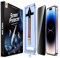 MAGIC JOHN 2 Pack for iPhone 14 Pro 6.1 inch Privacy Glass Phone Protector Screen Protector
