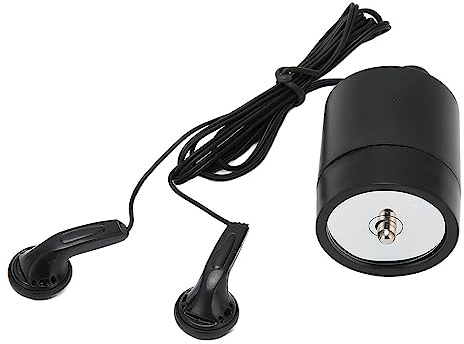 Amplificateur de Microphone Mural pour la Détection des Fuites D'huile et d'eau dans Les Tuyaux, Détecteur D'écoute Vocale Haute Résistance pour la Maison et Le Bureau, adapté à