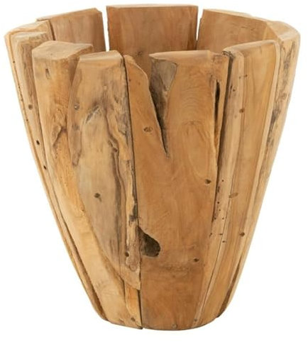 Cache-Pot en Bois Jack Teck 40cm Naturel