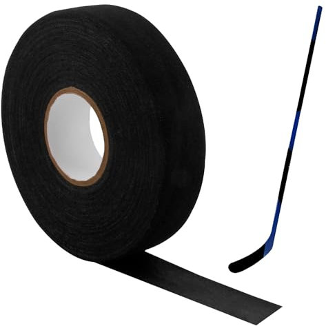 JUGCUT 25m × 25mm Non Slip Hockey Stick Grip Tape, Self-Adhesive Ice Hockey Grip Tape Soft and Absorbent Wear Resistant Stick Tape for Hockey, Squash Racket, Badminton Grip,Skipping Rope,Fishing Rod