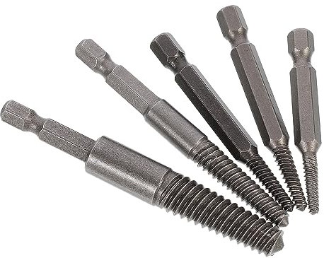 Housoutil 5stücke Schraubenlöser Für Abgebrochene Und Beschädigte Schrauben Ausdreher Für Schrauben Und Bolzen Schraubenentferner-tool Zum Lösen Von