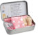 Kleine Taschenbär-Umarmung Mini-Bär in Einer Blechdose Taschenbär-Plüschspielzeug Kuscheltier-Bärenpuppe Gefüllter Kleiner Bär Taschenbär Dose Flauschige Mini-Teddybären