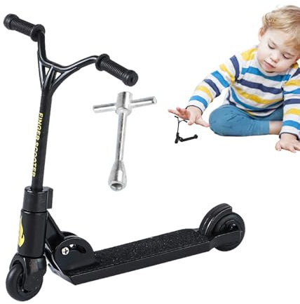 Fingerboard – Tiny Defect | Mini-Scooter-Spielzeug, faltbar, für Fingerbeweglichkeit, interaktives Schreibtischspiel, Mini-Stunts, kreative Sportstunts, Kinder, Jugendliche und Co