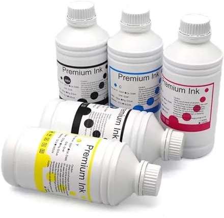 TWEJHX 1000 ml Farbstofftintenkompatibel mit IPF831 IPF825 IPF771 IPF750 TM5300 TM5200 Großformat -Plotter -Drucker(1Set 5PCS)