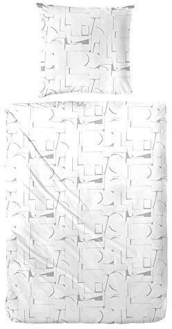 Hahn Bettwäsche Seersucker 216007, Größe:135x200cm & 80x80cm
