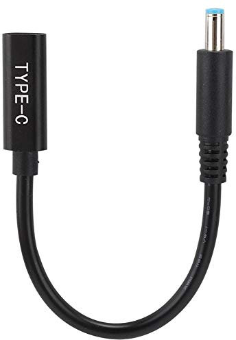 ASHATA Power Adapter Cable,65W PD Type C to USB C 4.5mm x 0.6mm Interface Charging Cable Notebooks Power Connector for HP Notebooks Laptop