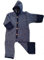 Cosilana Baby Wollvlies Overall mit Handschutz (Blau, 50/56)