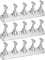 Mialang Acrylic Nail Display Stands, 3 Sets, Magnetic Fingernail Art Tip Practice Holders