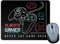 Tapis de Souris Gamer Forever. Cadeau Geek personnalisé. Différents modèles. Forme rectangulaire. Taille 18x22cm. Gamer Forever