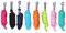 NETPROSHOP Einfarbiger Nylon Strick Führstrick mit Panikhaken Länge 2 Meter Farbauswahl, Farbe:Türkis