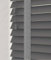 Caecus Real Wood Venetian Blinds Tape finish - Easy Fit Home Office - 135cm x 120cm - Dark Grey