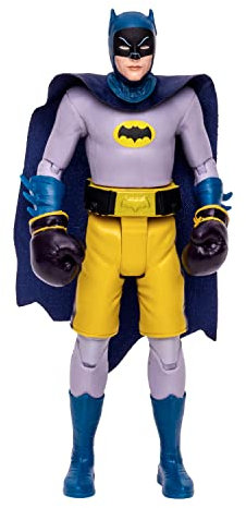 McFarlane Retro Actionfigur Batman 66 Batman in Boxing Gloves 15 cm, TM15046, Mehrfarbig