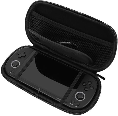 Generic Custodia Per Trimui Smart Pro 5 Nero, Dura EVA, Compatibile con Trimui Smart Pro, Cerniera, Spallaccio