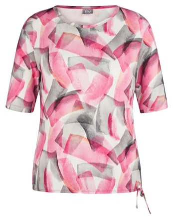 Rabe T-Shirt Gemustert - Rundhals, Kurzarm