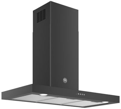 Bertazzoni KT100P1NEV cooker hood Wall-mounted Black 710 m³/h B