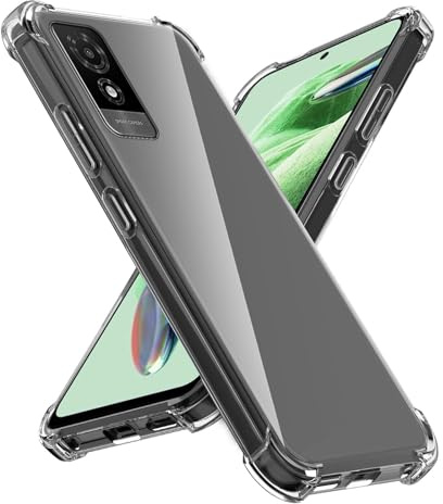 LYZXMY Case Compatible with TCL 501 (6.0) Transparent Cover Silicone Soft TPU Cover Shell