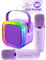 Move2Play, Mini Karaoke Machine for Kids | Includes 20+ Kids Songs | 2 Microphones | Connect with Bluetooth | 2, 3, 4, 5+ Year Old Birthday Gift | Girls, Boys, & Toddler