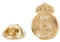 Gemelolandia - Pin's Bouclier Madrid Football Doré