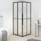 ZEYUAN Cabina de Ducha ESG Esmerilado Negro 70x70x180 cm, Mampara Ducha, Mamparas Baño - SPU:151855