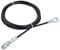 Perfeclan Home Gym Cable Fitness Extension Cable 5mm Steel Wire Rope Premium Lifting Wrists Arms Forearms Training Fitness Pulley Cable, 3.5m